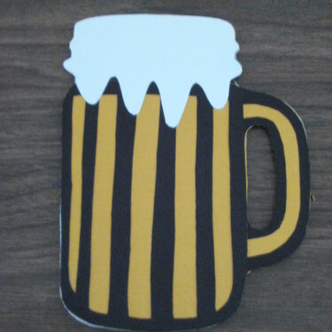 Beer Mug Postcard