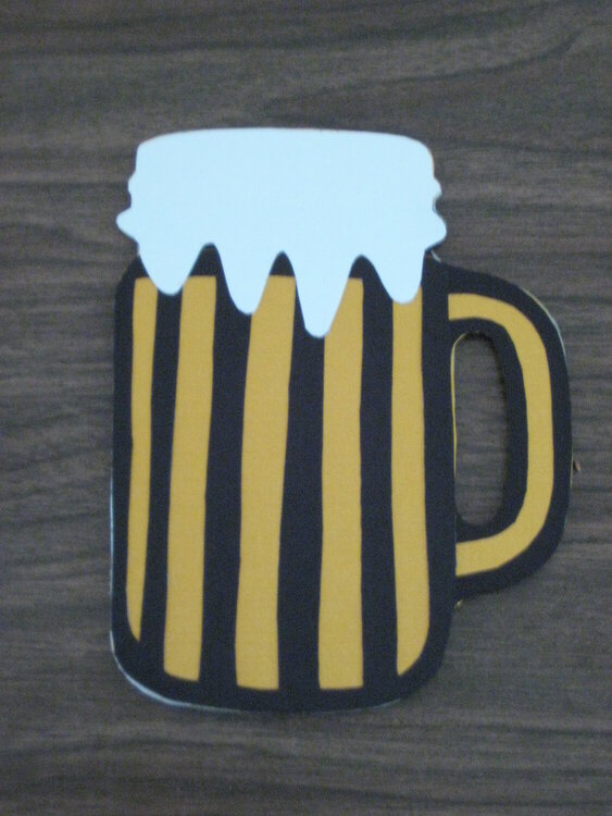 Beer Mug Postcard
