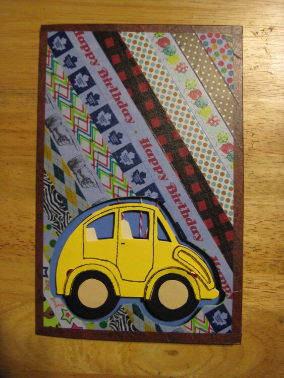 Volkswagen Birthday Card