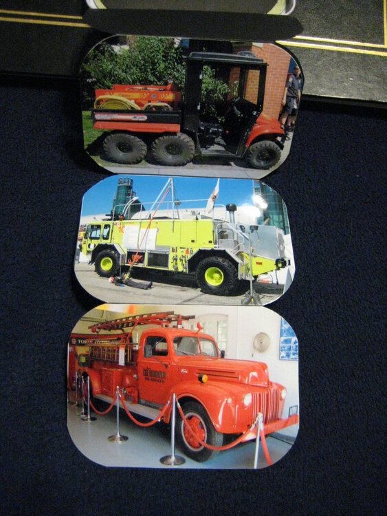 More fire trucks