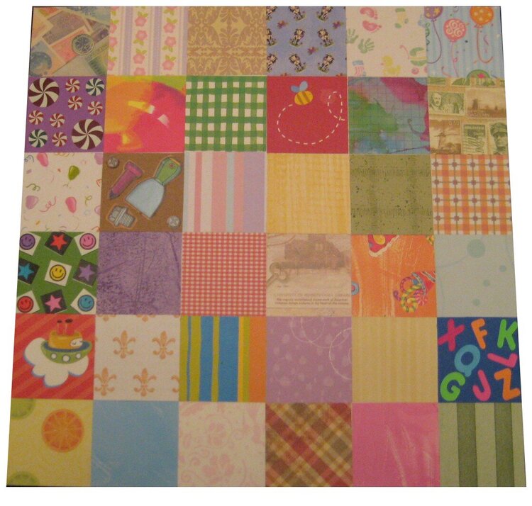 Scrap Page Quilt