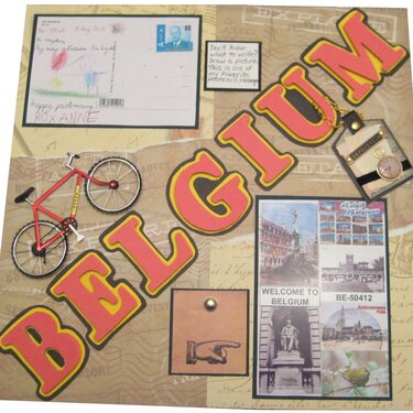 Postcards from Belgium.