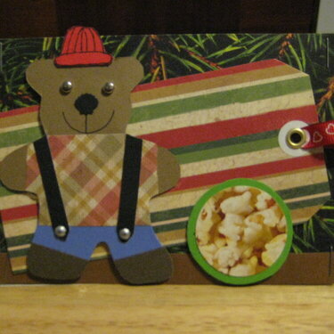 Lumberjack Gingerbread Bear