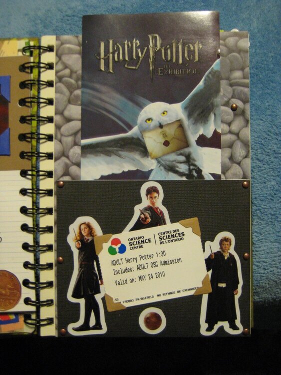 Smash Book - Harry Potter page