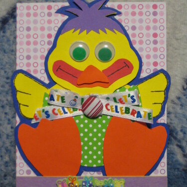 Ducky says &quot;Happy Birthday&quot;