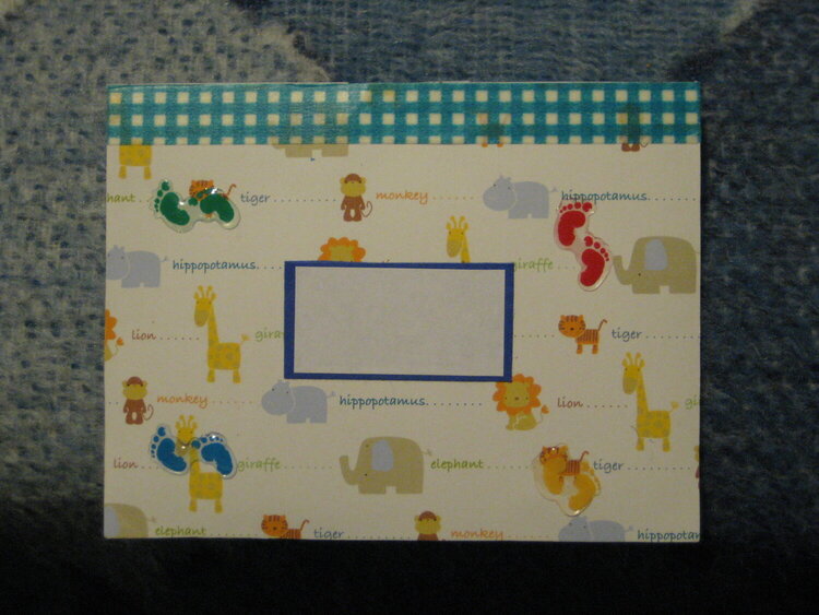 Envelope for Baby Card
