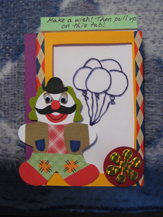 Magical Clown Card