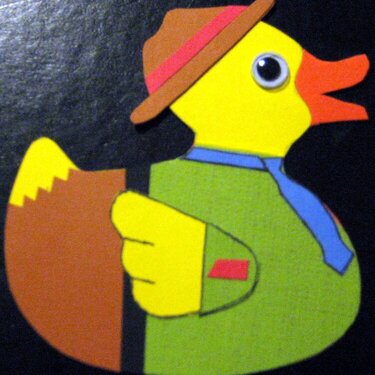 Boy Scout Rubber Duckie