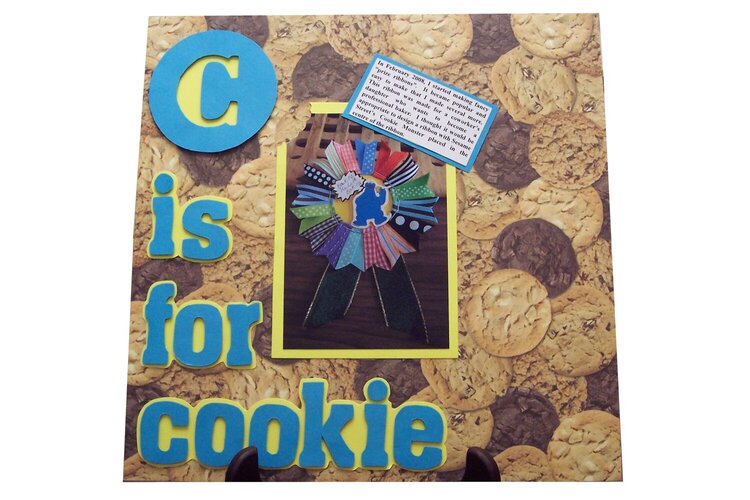 Cookie Monster Ribbon