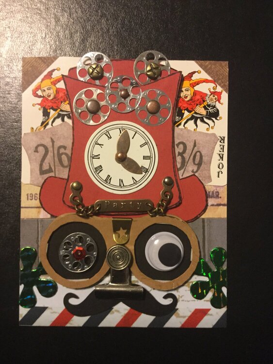 Steampunk Card