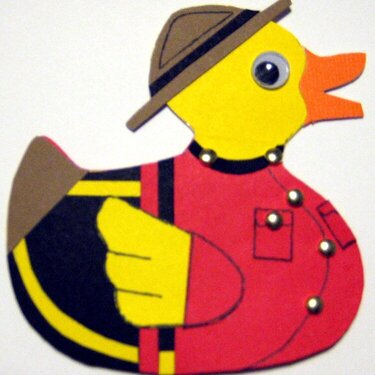 Mountie Duck