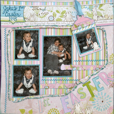 Cotton Tail Easter Layout 2