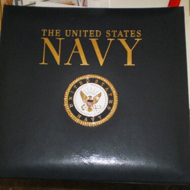 Navy scrapbook