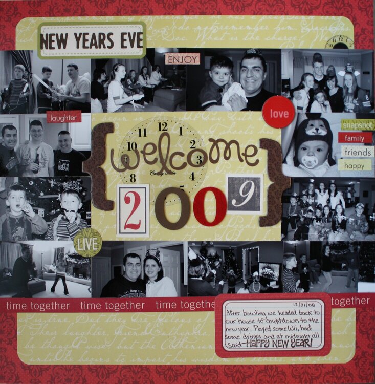 Welcome 2009 (New Years Eve)