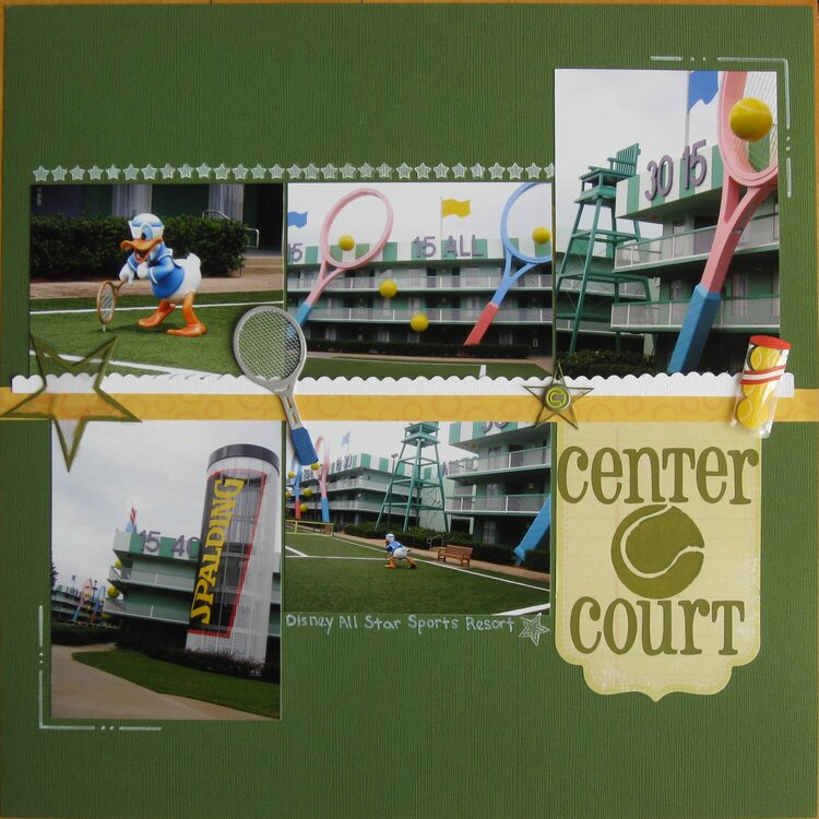 Center Court-Disney All Star Sports
