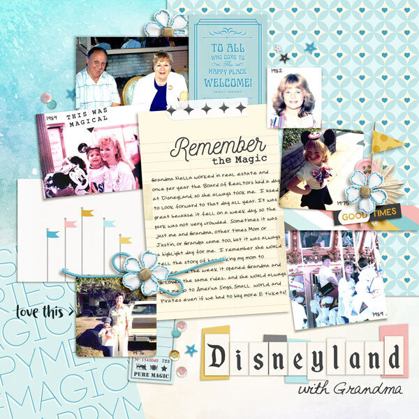Disneyland with Grandma