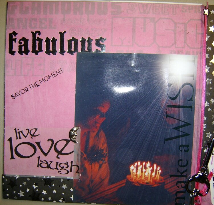 Album Card..live..laugh..love
