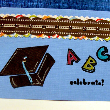 ABC Kindergarten Graduation Card