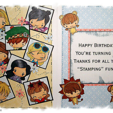 TGF Birthday Bash Blog Hop Card - Inside