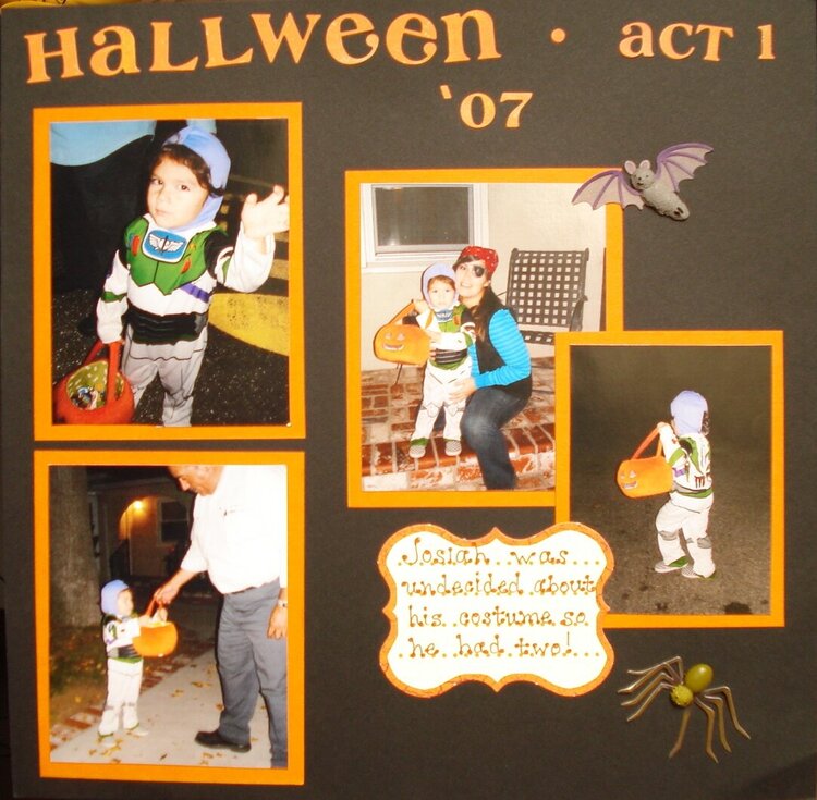 Halloween &#039;07, Act 1 &amp; 2