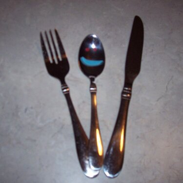 3. Spoon, Fork, Knife