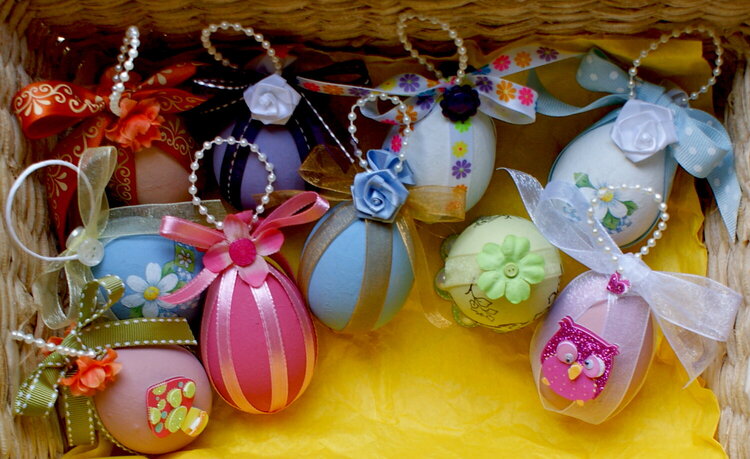 Easter Egg Ornaments