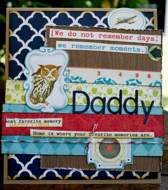 Daddy (Father&#039;s Day card)
