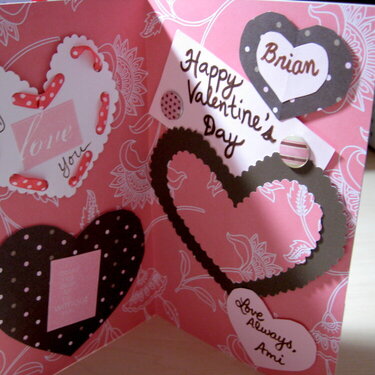 Inside Valentine&#039;s Card