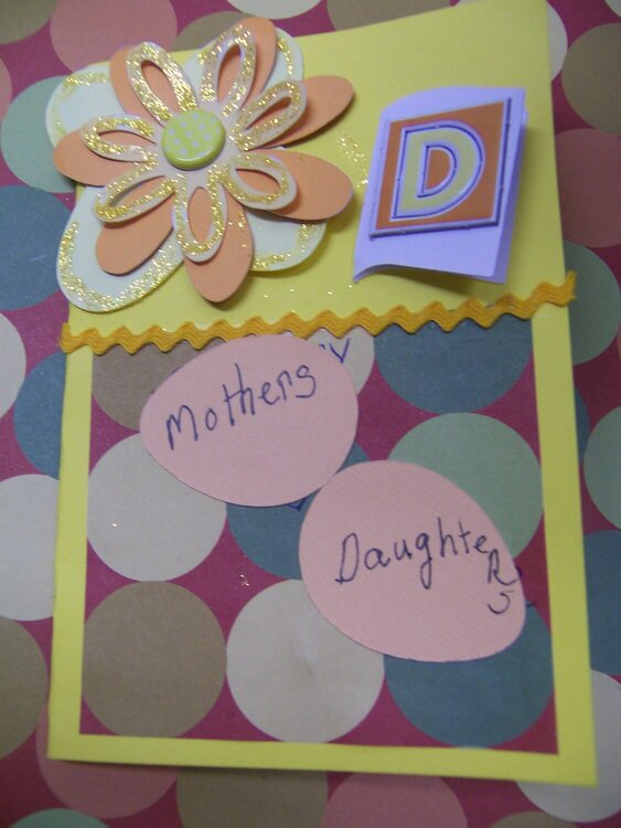 mothers and daughters card