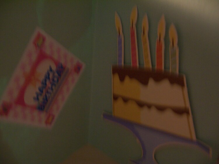 childs brithday card inside