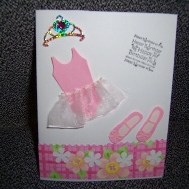 BRITHDAY CARD FOR DGD,4TH BIRTHDAY PARTY,. 2009