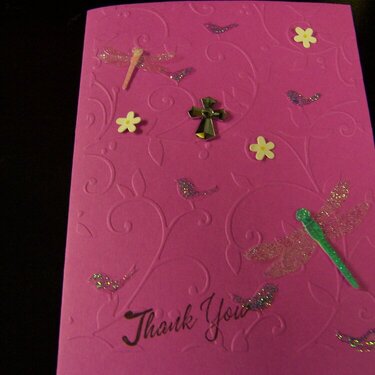 thank you card   2009