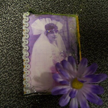 vintage bride card. 2009 *