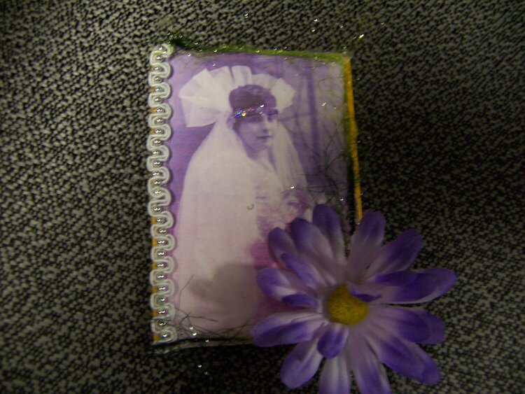 vintage bride card. 2009 *