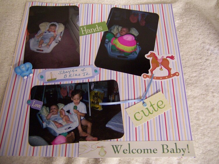 welcome baby pg #11 2008 *