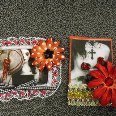 vintage gothic  cards   2009