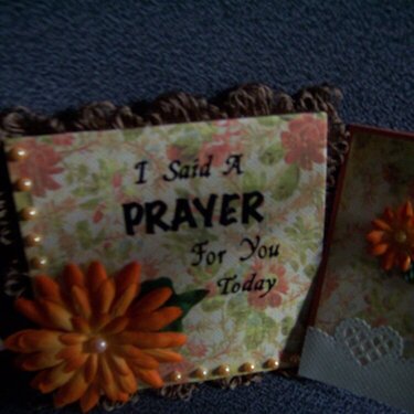 get well card and prayer