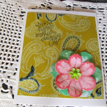 happy mothers day card  2009