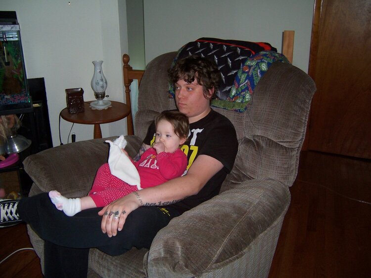 brian and isabella, his  little girl