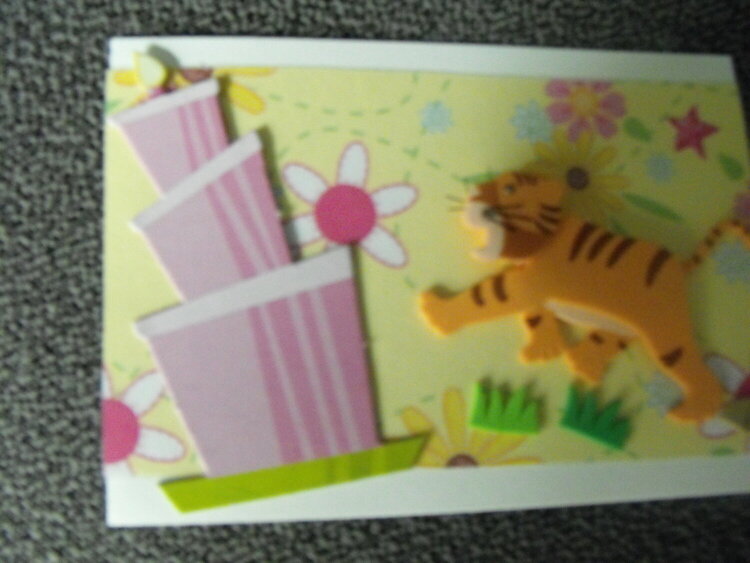 childrens birthday card foe swap  2009 *