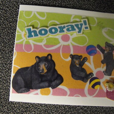 birthday card for children, 2009 *
