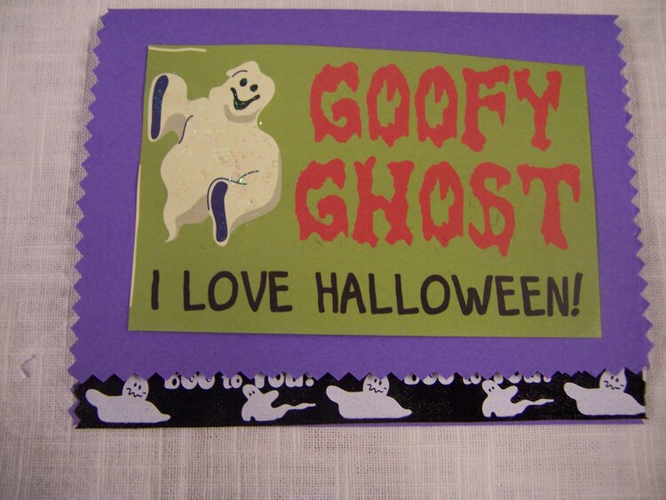 goofy ghost  2009 *