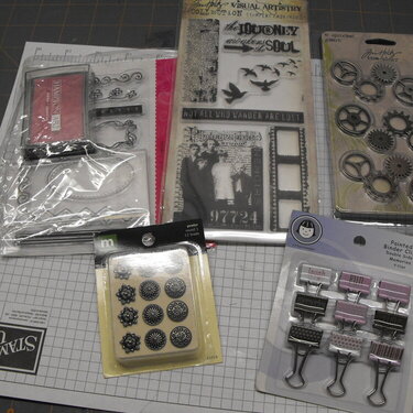 wow. stamps and tim holtz