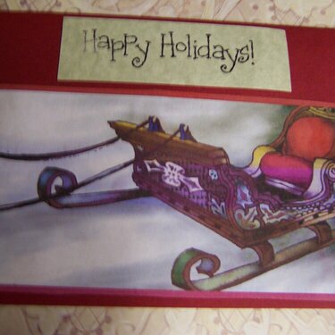happy holidays, christmas card, chall. 2008*