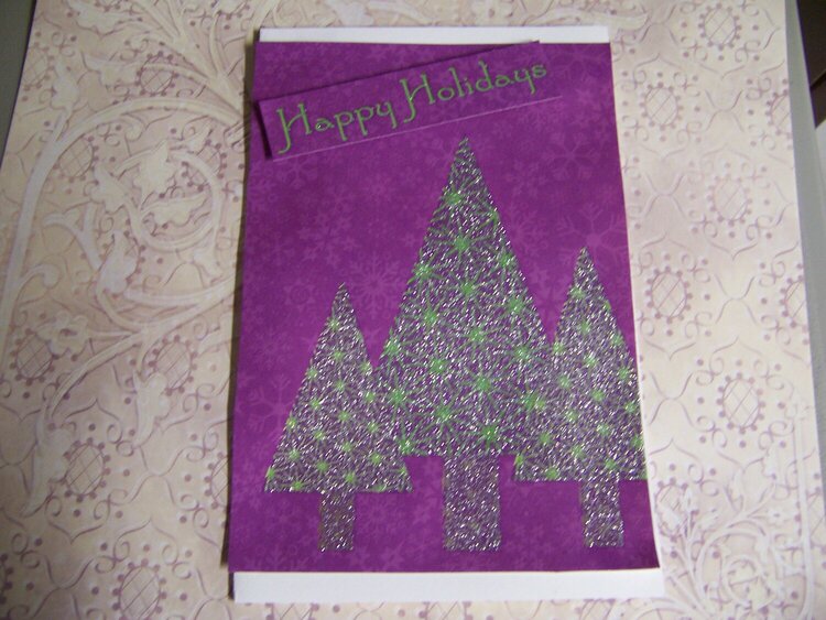 happy holidays, christmas card 2008 * challange