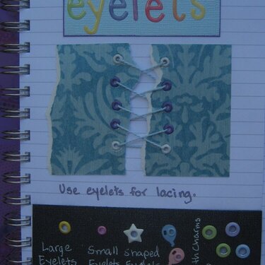 Idea Book Page 17-Eyelets