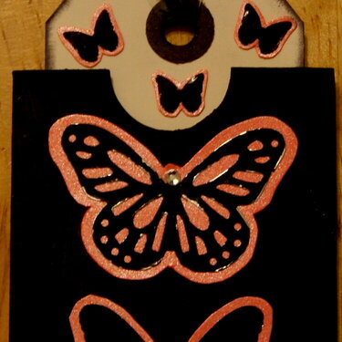 Butterfly Toilet Paper Roll Mini-Front