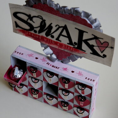 SWAK Valentine&#039;s Day Countdown Calendar