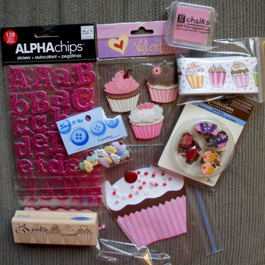 July Envie Swap (Cupcakes) from Claggy!