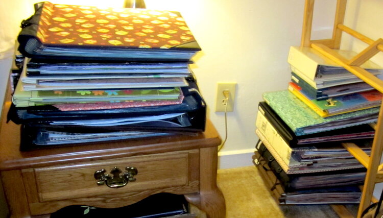 Scrapbooks Labeled/Stored-After